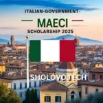 Italian Government MAECI Scholarship